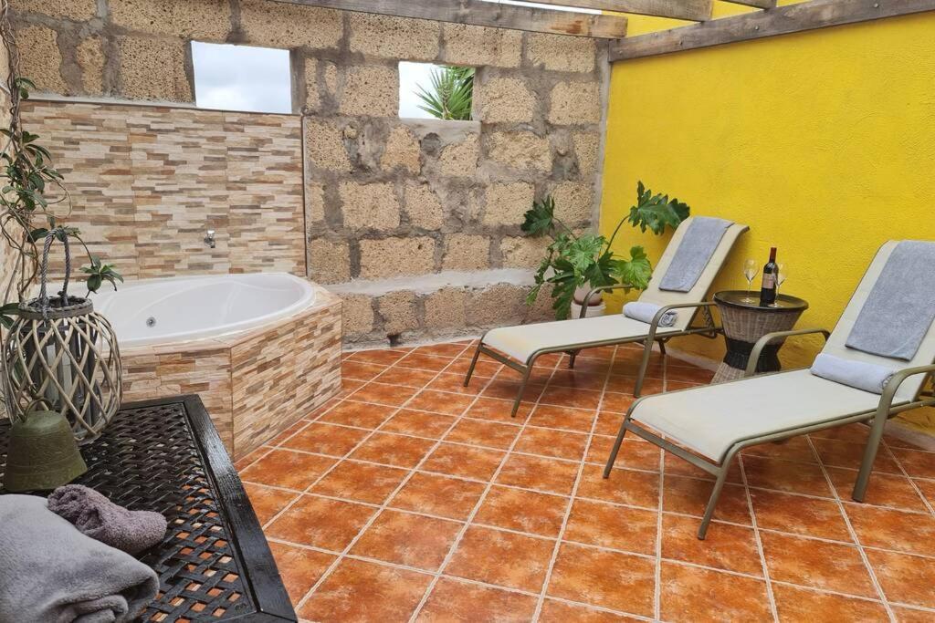 Lovely Two Bedroom Apartment With Amazing View Tejina de Isora Exterior foto